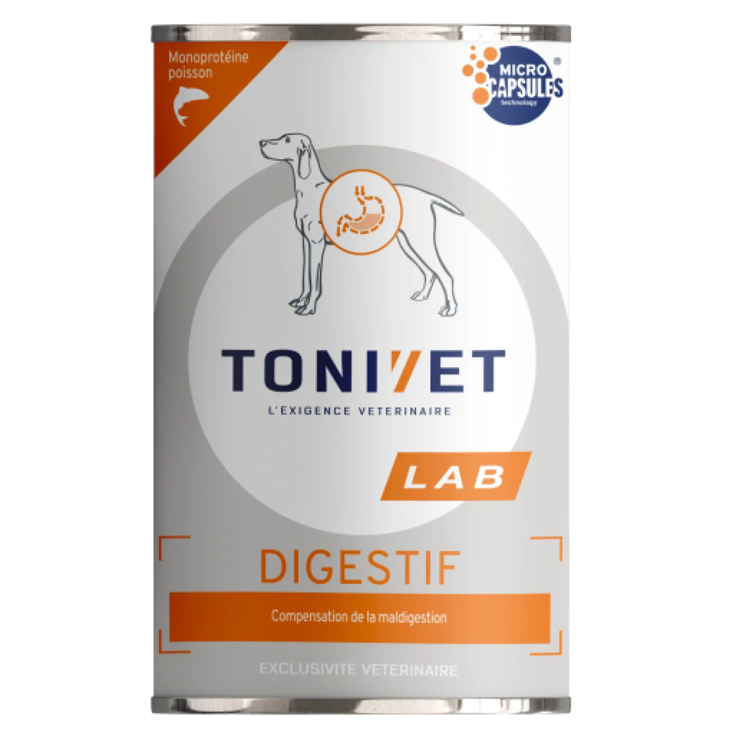 Tonivet Digestif Saumon Pâtée Pour Chien