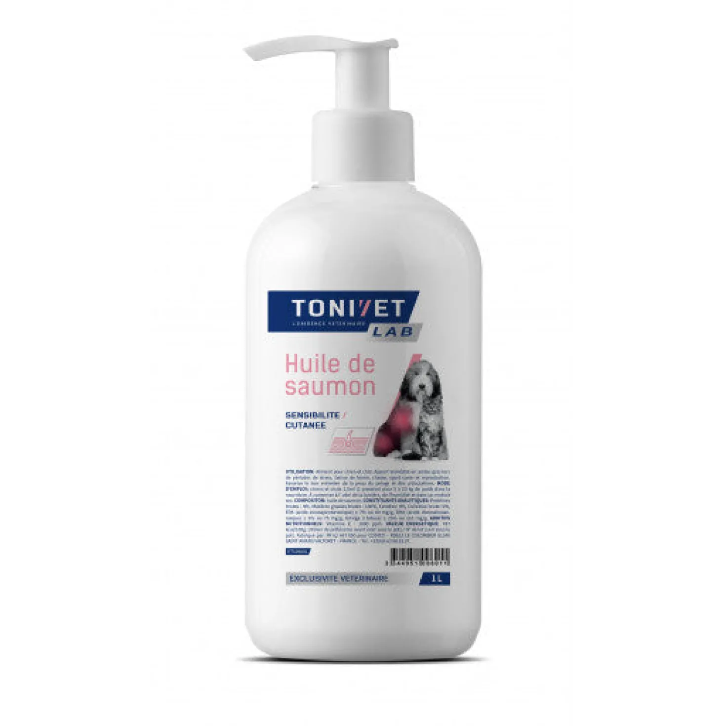 Tonivet huile de saumon - chien, chat