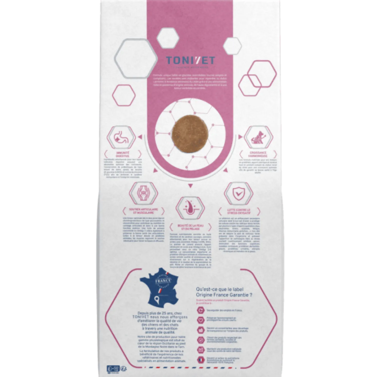 Tonivet Junior Medium Croquette Pour Chiot