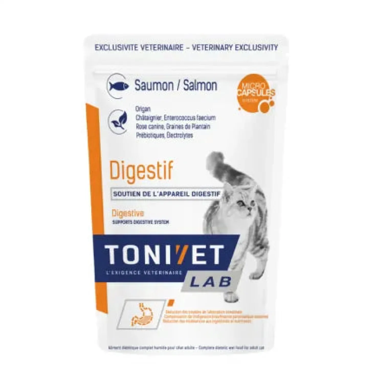 Tonivet Lab Chat Digest Saumon