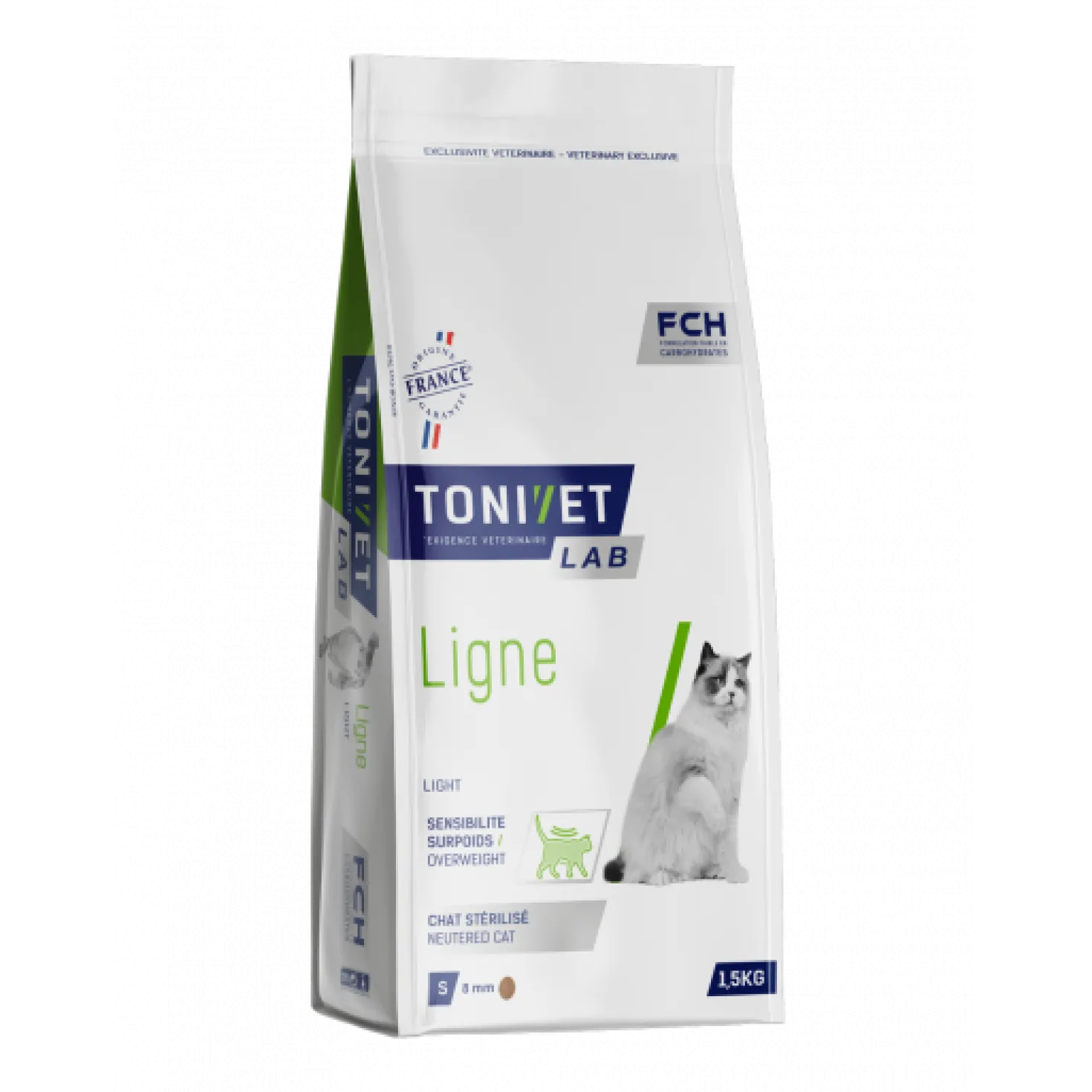Tonivet Ligne stérilisé - croquettes chat