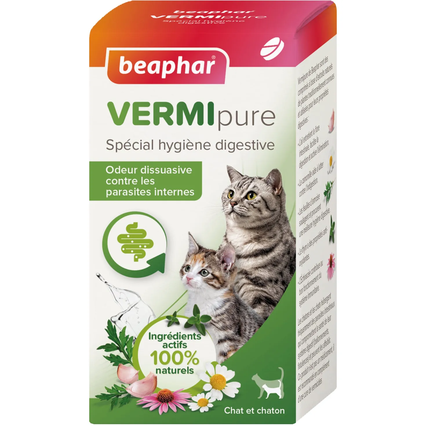 Vermipure Comprimés Purge pour chat
