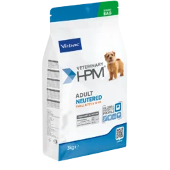 Veterinary HPM Adult Neutered Dog Small & Toy - croquettes chien