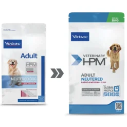 Virbac Veterinary HPM Adult Neutered Dog Large & Medium - croquettes chien
