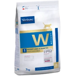 Virbac Veterinary HPM Diététique Weight Loss & Diabetes - croquettes chat