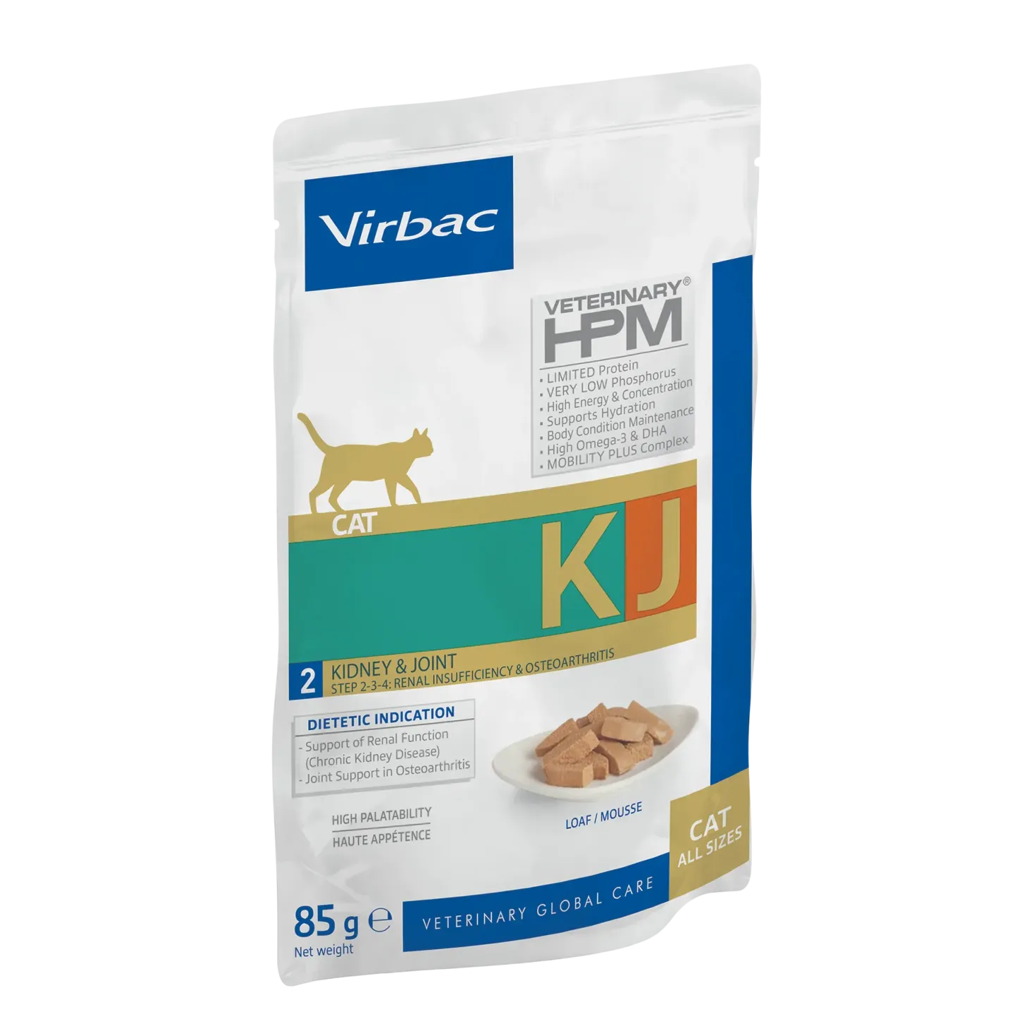 Virbac Veterinary HPM Diététique Kidney Joint mousse - pâtée chat