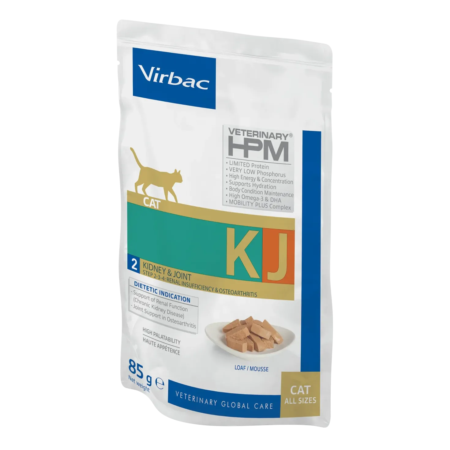 Virbac Veterinary HPM Diététique Kidney Joint mousse - pâtée chat