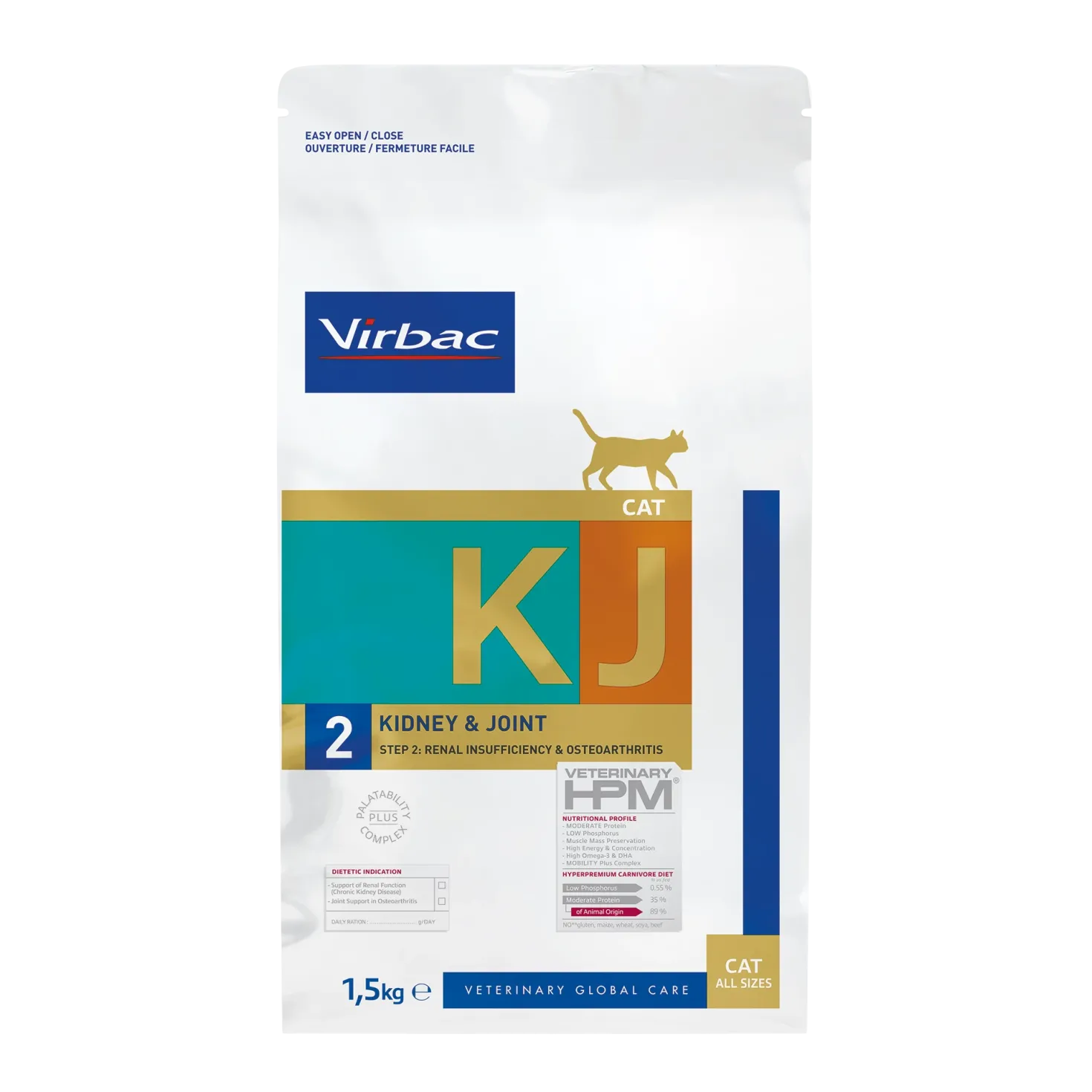 Virbac Veterinary HPM Diététique Kidney Joint - croquettes chat