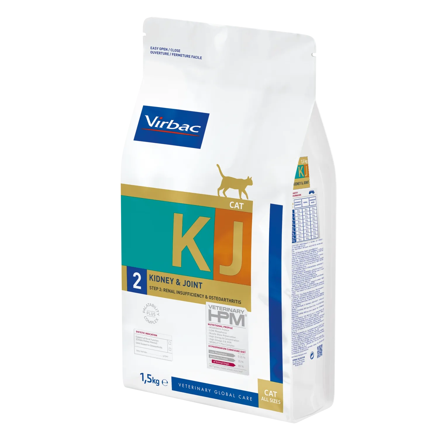 Virbac Veterinary HPM Diététique Kidney Joint - croquettes chat