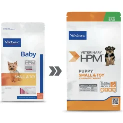 Virbac Veterinary HPM Physiologique Baby Small & Toy - croquettes chiot