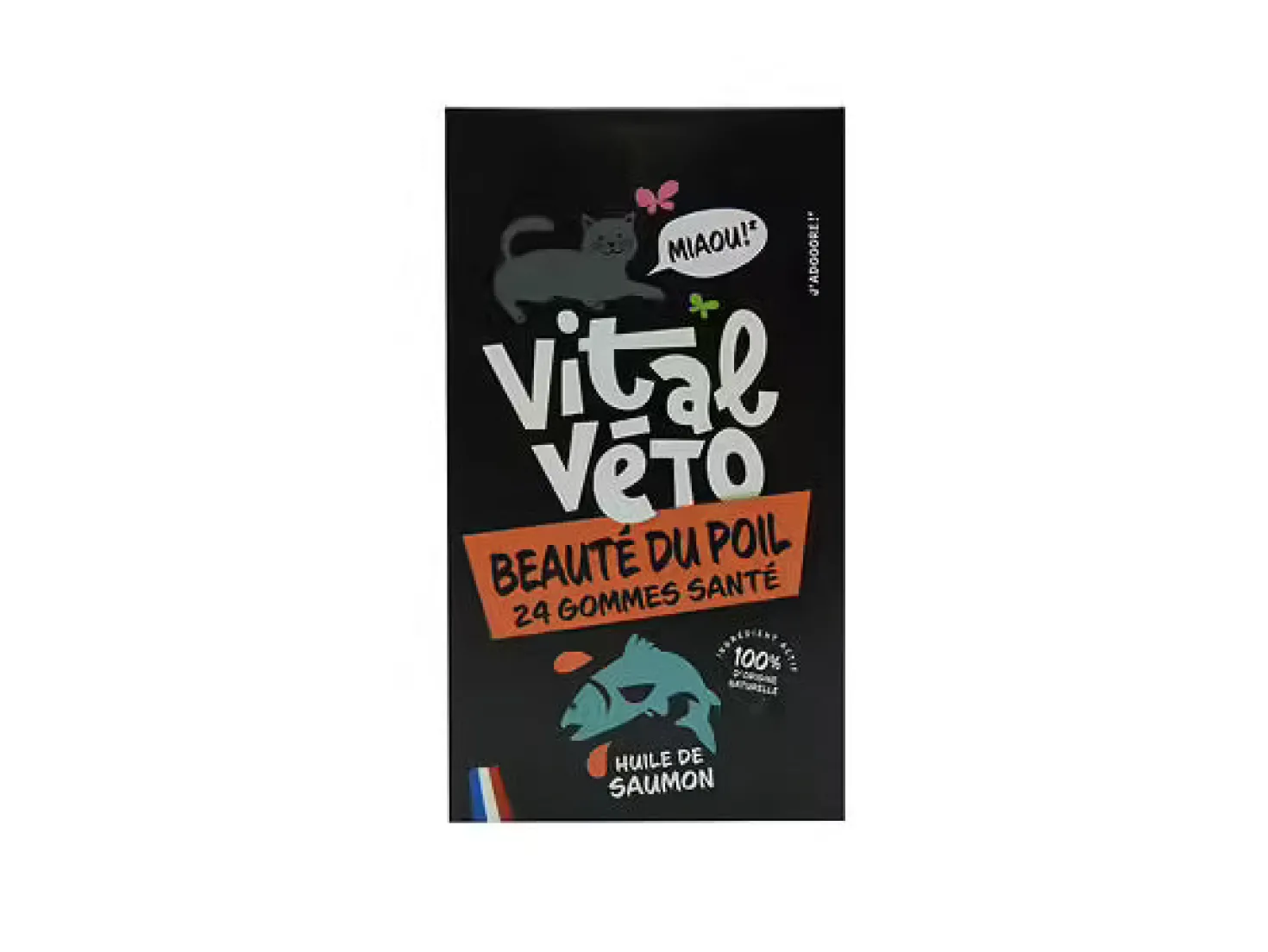 Vitalvéto Beauté du poil - Gommes à mâcher pour chat - Pelage en bonne santé-DLUO dépassée