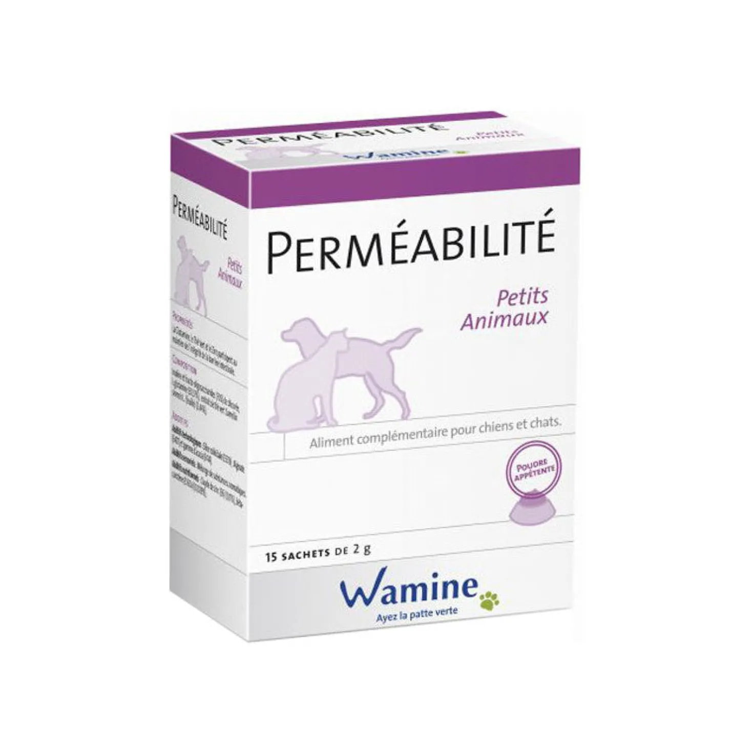 Wamine Perméabilité chien, chat