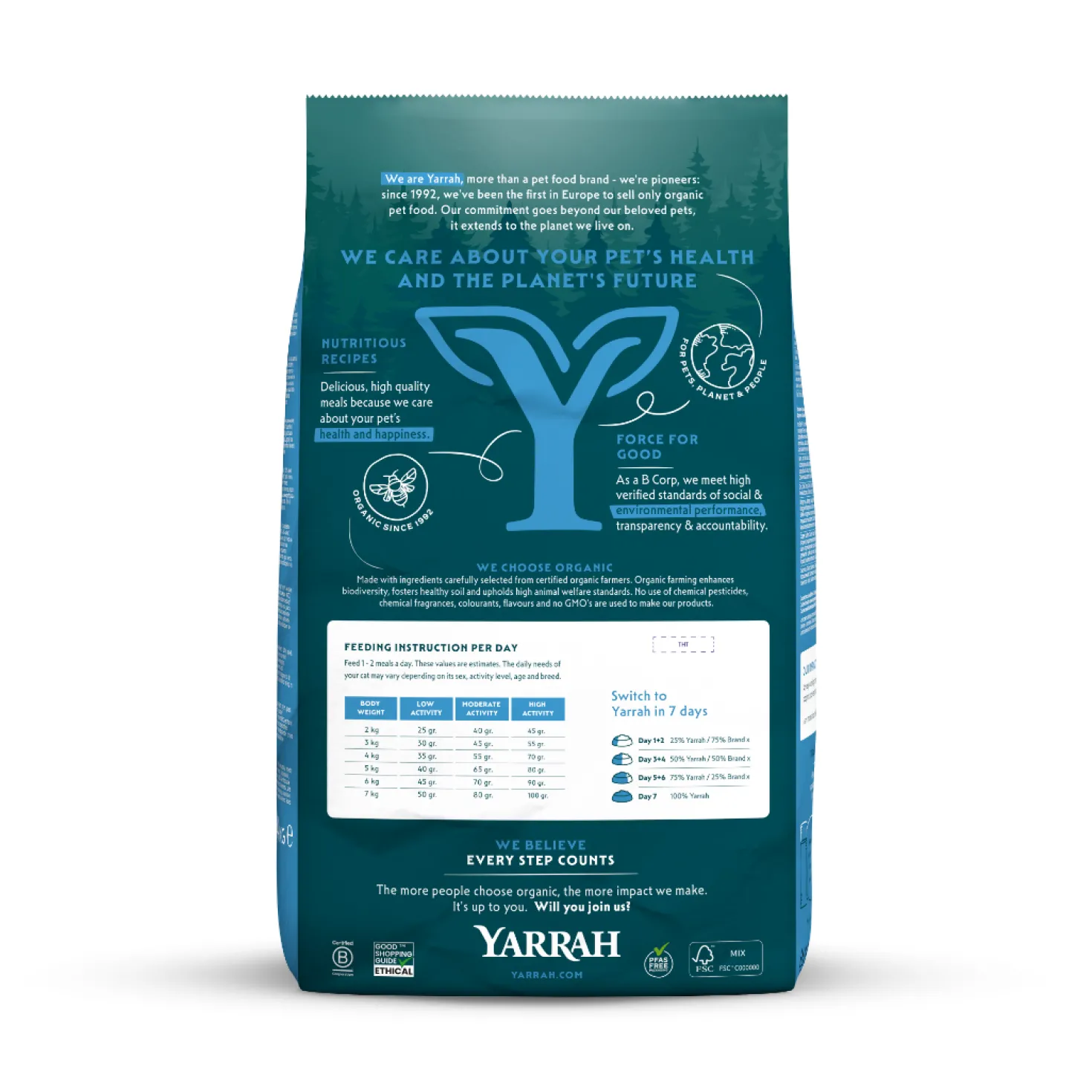 Yarrah bio - croquettes chat