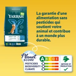 Yarrah bio - croquettes chat