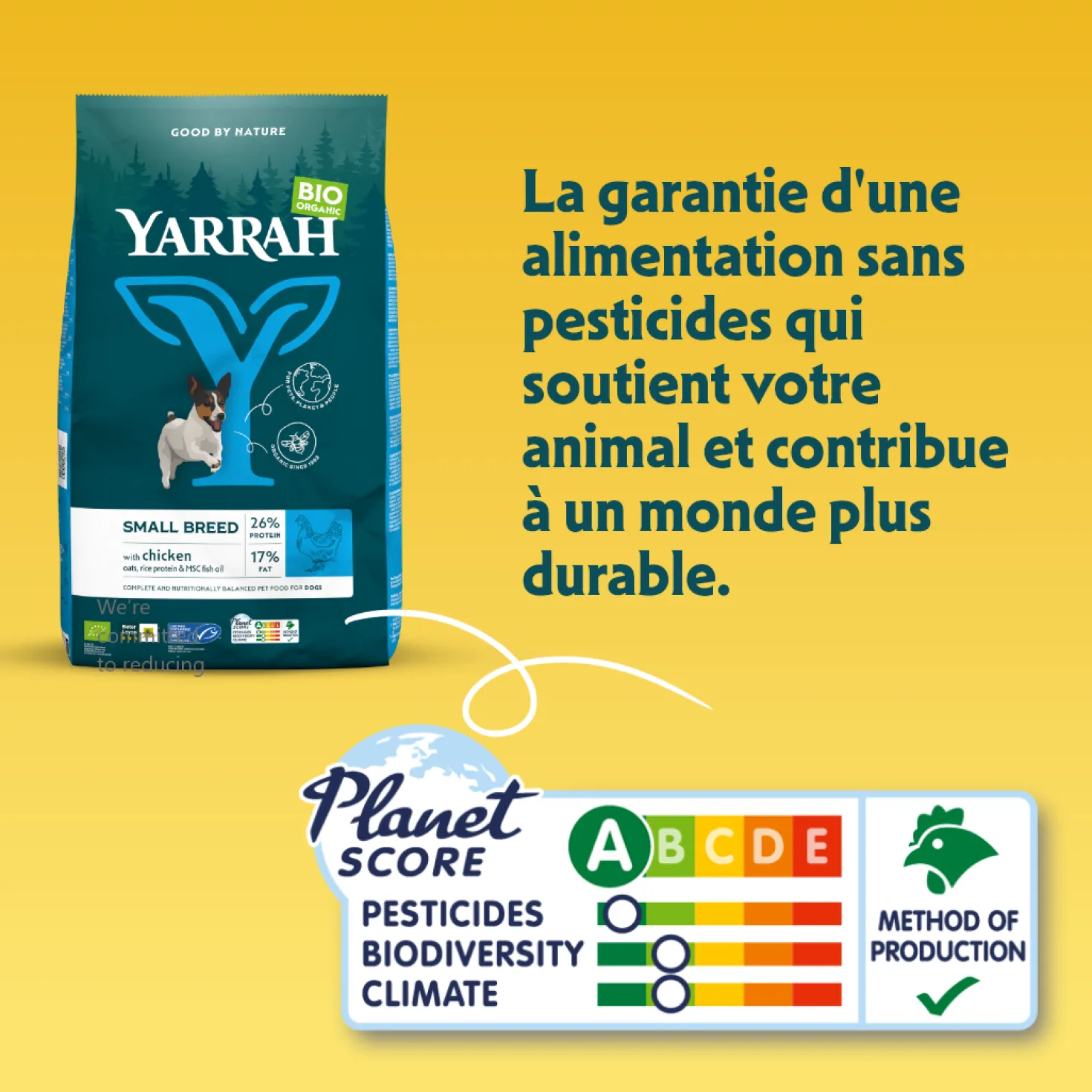 Yarrah bio petite race - croquettes chien