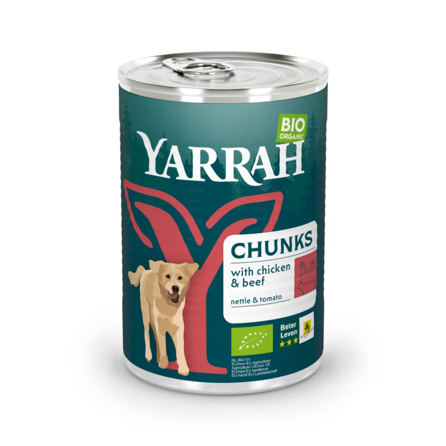 Yarrah bouchées bio Chien - Lot 12 x 405 g