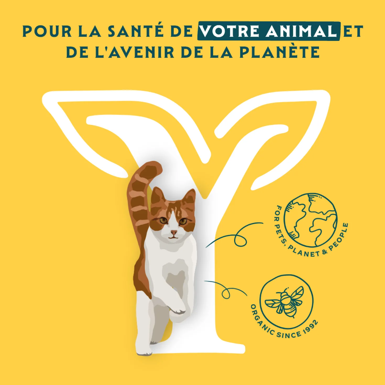 Yarrah bouchées bio - pâtée chat