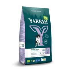 Yarrah croquettes Bio pour chat stérilisé