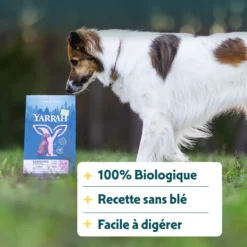 Yarrah croquettes bio pour chien sensible