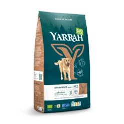 Yarrah croquettes bio sans céréales pour chien adulte