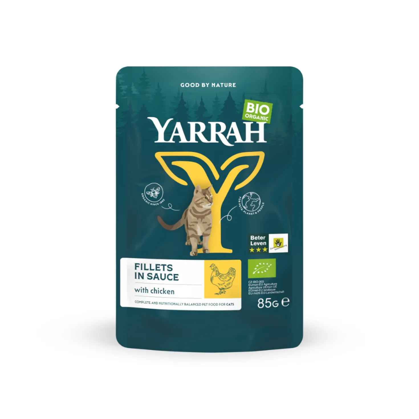Yarrah filets bio en sauce - pâtée chat